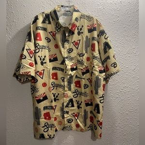 Arizona Diamondbacks SGA Serpientes Hawaiian XL Shirt‎  by Cox